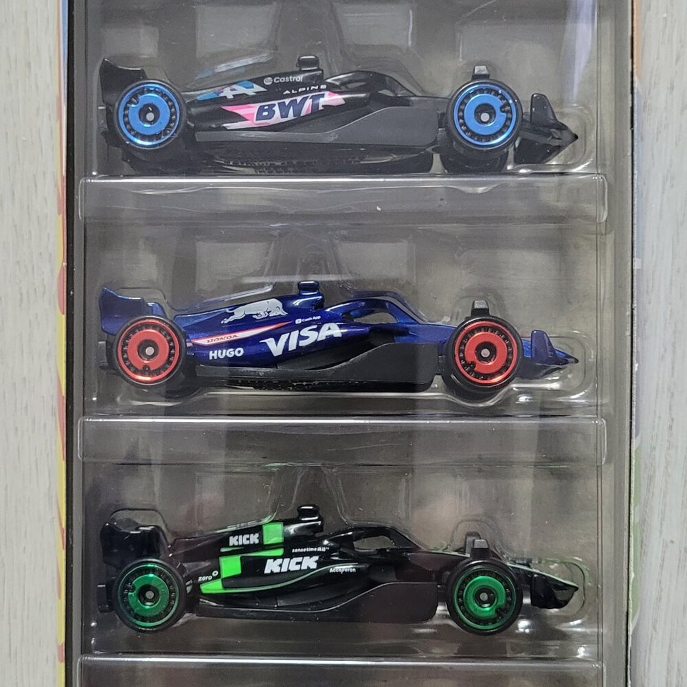 Hot Wheels 2025 - Formula One F1 Racing - 5-pack set